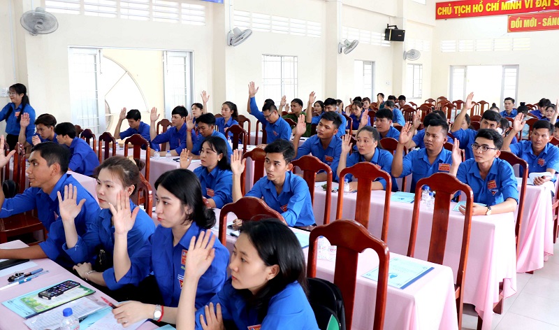Tiểu Cần: Tổ chức hoàn thành Đại hội Hội LHTN Việt Nam cấp cơ sở, nhiệm kỳ 2024 – 2029.