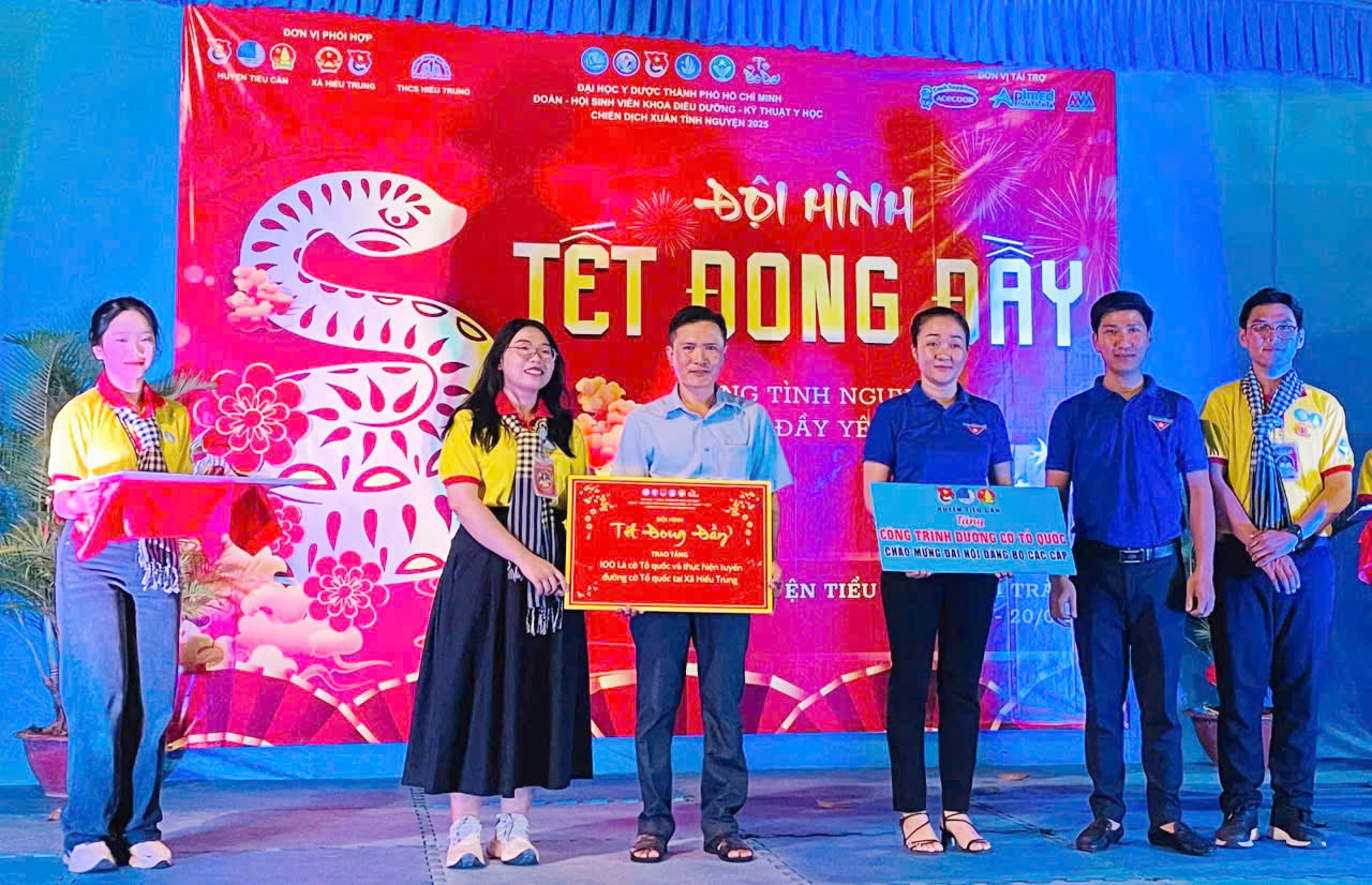 CÔNG TRÌNH THANH NIÊN “ĐƯỜNG CỜ TỔ QUỐC” CHÀO MỪNG KỶ NIỆM 95 NĂM NGÀY THÀNH LẬP ĐẢNG VÀ CHÀO MỪNG ĐẠI HỘI ĐẢNG CÁC CẤP